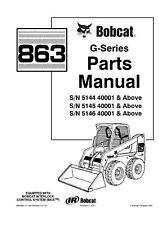 Bobcat parts manual for sale  Lexington