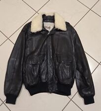 Vintage aviator leather usato  Salerno