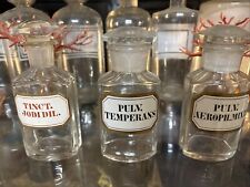 Antique pharmacy bottles d'occasion  Expédié en Belgium