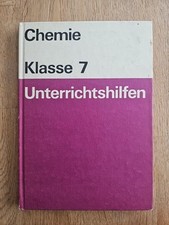 Ddr unterrichtshilfen chemie gebraucht kaufen  Limbach-Oberfrohna
