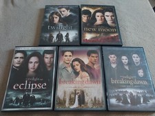 Twilight 1-5: the Complete Saga (DVD, Widescreen) comprar usado  Enviando para Brazil