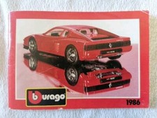 Catalogue burago 1986 d'occasion  Cambremer