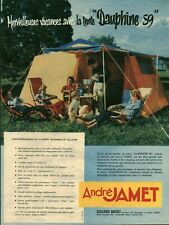 Publicité ancienne vacances d'occasion  France