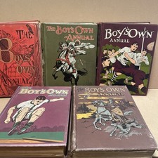Boy annual volumes for sale  BURNTWOOD