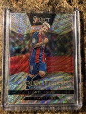 Ecualizadores Panini Select Fútbol Lionel Messi 2016-17 Inserto Onda Prizm Barcelona segunda mano  Embacar hacia Mexico