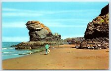 Cartão postal Llangrannog Ceredigion País de Gales Carreg Bica comprar usado  Enviando para Brazil
