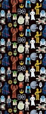 Star wars wrapping for sale  SOUTHPORT