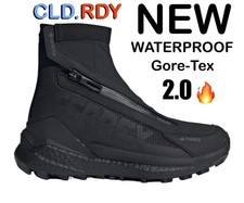 Botas de caminhada femininas Adidas Terrex Free Hiker 2 Cld.Rdy Gore-Tex pretas tamanho 9.5 comprar usado  Enviando para Brazil