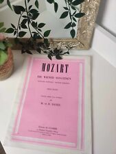 Partition mozart sonatines d'occasion Partition mozart sonatines d'occasion  Saâcy-sur-Marne