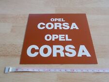 Opel corsa sticker d'occasion  Expédié en Belgium