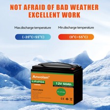 Batteria litio 12v usato  Spedire a Italy