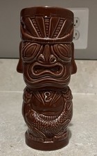 Caneca 2003 Emeril’s Tchoup Chop Restraunt Tiki Tumbler marrom havaiana comprar usado  Enviando para Brazil