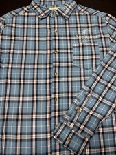Camisa xadrez azul Frozen Olaf manga longa masculina Disney botão frontal X grande GG comprar usado  Enviando para Brazil