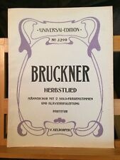 Bruckner herbstlied voix d'occasion  Rennes