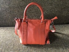 Pia orange handbag for sale  SALTASH