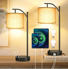 Bedside lamps set for sale  HUNTINGDON