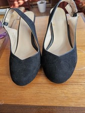 Evans shoes black for sale  WIGAN
