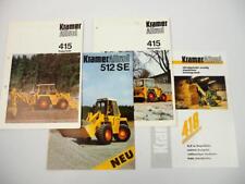 Prospekte kramer allrad gebraucht kaufen  Merseburg