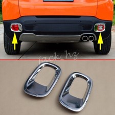 Para Jeep Renegade 2015-2020 para-choque traseiro refletor farol de neblina tampa acabamento cercado comprar usado  Enviando para Brazil