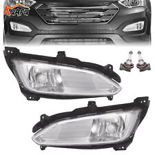 Lâmpada de neblina dianteira para direção par cromado para Hyundai Santa Fe Sport 2013-2016 comprar usado  Enviando para Brazil