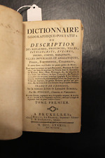 Dictionnaire geographique port d'occasion  Expédié en Belgium