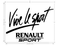 Sticker renault sport d'occasion  Freyming-Merlebach