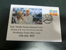 Usado, (2139) 14-7-2025 - Wimbledon Tenis 2025 - Final masculina (J. Sinner) B comprar usado  Enviando para Brazil