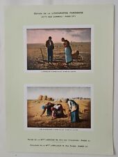 Angelus glaneuses millet d'occasion  Paris IV
