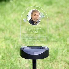 Personalised solar lightup for sale  UK