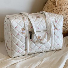 Bolsa de maternidade feminina de couro ecológico acolchoada bolsa de viagem feminina desenho animado comprar usado  Enviando para Brazil