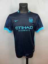 Usado, CAMISA DE FUTEBOL NIKE MANCHESTER CITY 2015 2016 FORA DE CASA TAMANHO M comprar usado  Enviando para Brazil