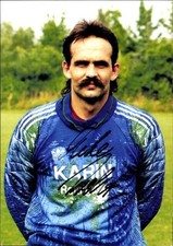 Autogrammkarte fußballer mike gebraucht kaufen  Berlin