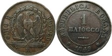 Baiocco 1849 roma usato  Villaricca