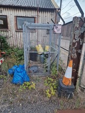Galvanized metal lockable for sale  BOURNEMOUTH