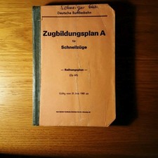 Zugbildungsplan schnellzüge 1 gebraucht kaufen  Straubing