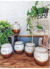 Série pots vintage d'occasion  Vigneulles-lès-Hattonchâtel