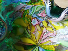 Millefiori glas schale gebraucht kaufen  Sudwalde
