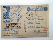 1942 rara cartolina usato  Santa Vittoria d'Alba
