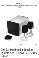 dell ay410 computer speakers for sale dell ay410 computer speakers for sale Middle Village