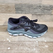 Tênis feminino Mizuno Wave Sky 7 tamanho 10 corrida atlético preto prata estrela comprar usado  Enviando para Brazil
