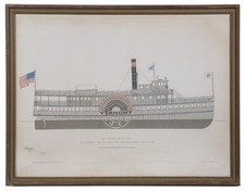 Print commemorating vermont for sale  Warren