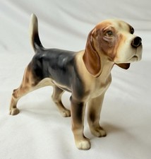 Vintage Lefton? Estatueta de porcelana cerâmica para cachorro Beagle numerada a pé comprar usado  Enviando para Brazil