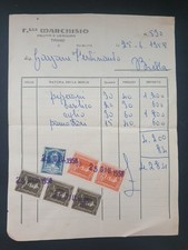 Fattura marchisio frutta usato  Candelo