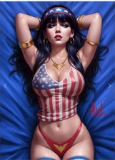 Usado, VAMPIRELLA #1 WILL JACK ASSINADO!! VIRGIN JULY 4TH VARIANT LTD 300 PRÉ-VENDA 7/15 ☪ comprar usado  Enviando para Brazil