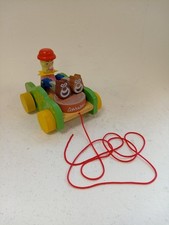 Vintage wooden pull for sale  RUGBY