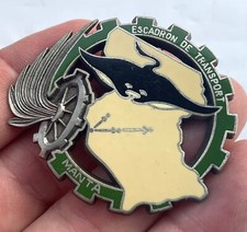 Usado, INSIGNE MILITAIRE ESCADRON DE TRANSPORT MILITAIRE OPÉRATION MANTA TCHAD 1986 comprar usado  Enviando para Brazil