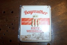 Zapfhahnschild brauerei bayreu gebraucht kaufen  Traitsching