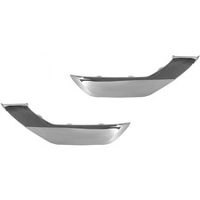 Conjunto de 2 guarnições de barra frontal de para-choque almofadas de degraus frontais par de motorista e passageiro, usado comprar usado  Enviando para Brazil