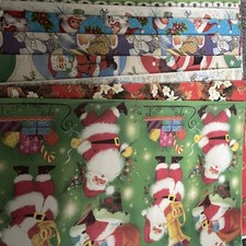 Vintage christmas wrapping for sale  LUDLOW