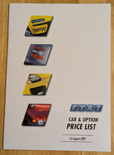 Fiat 2001 price for sale  WHITLAND